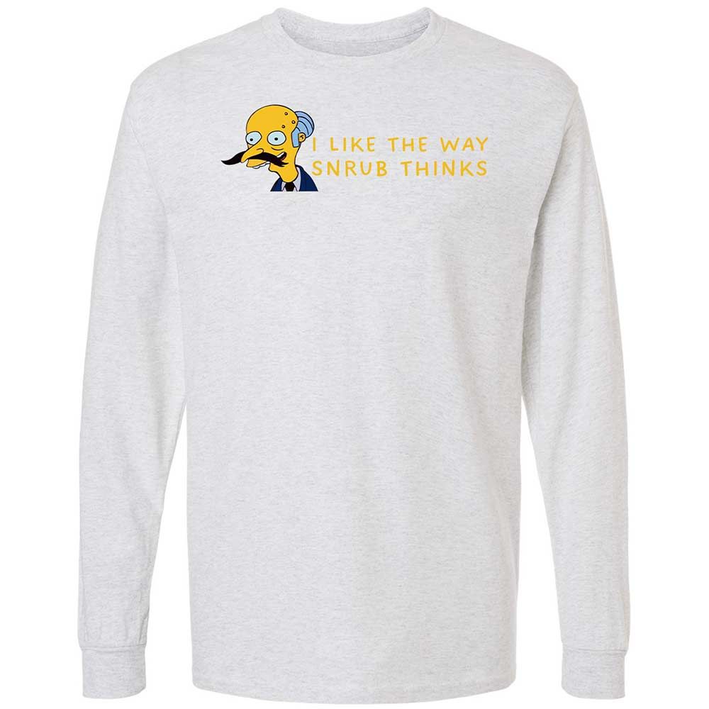 Long Sleeve T-Shirt - 3FCRPHT1 - Ash - 14