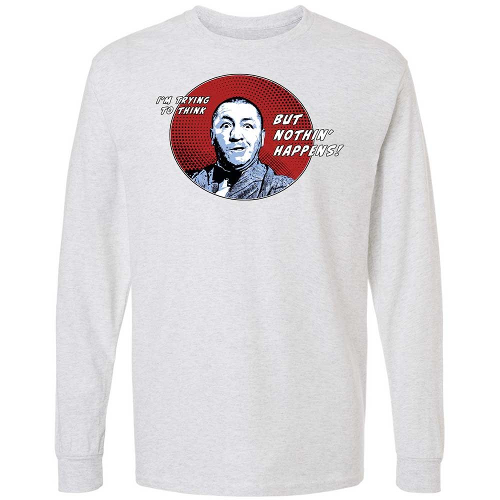 Long Sleeve T-Shirt - EGWHDEAH - Ash - 14