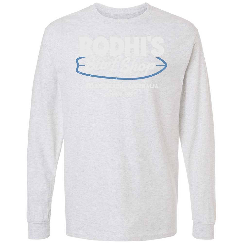 Long Sleeve T-Shirt - SZXF2U1R - Ash - 14