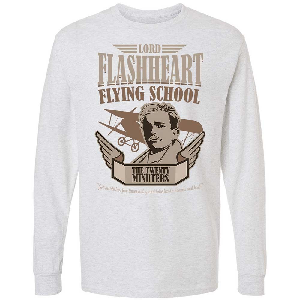 Long Sleeve T-Shirt - 5MQZJCTF - Ash - 14