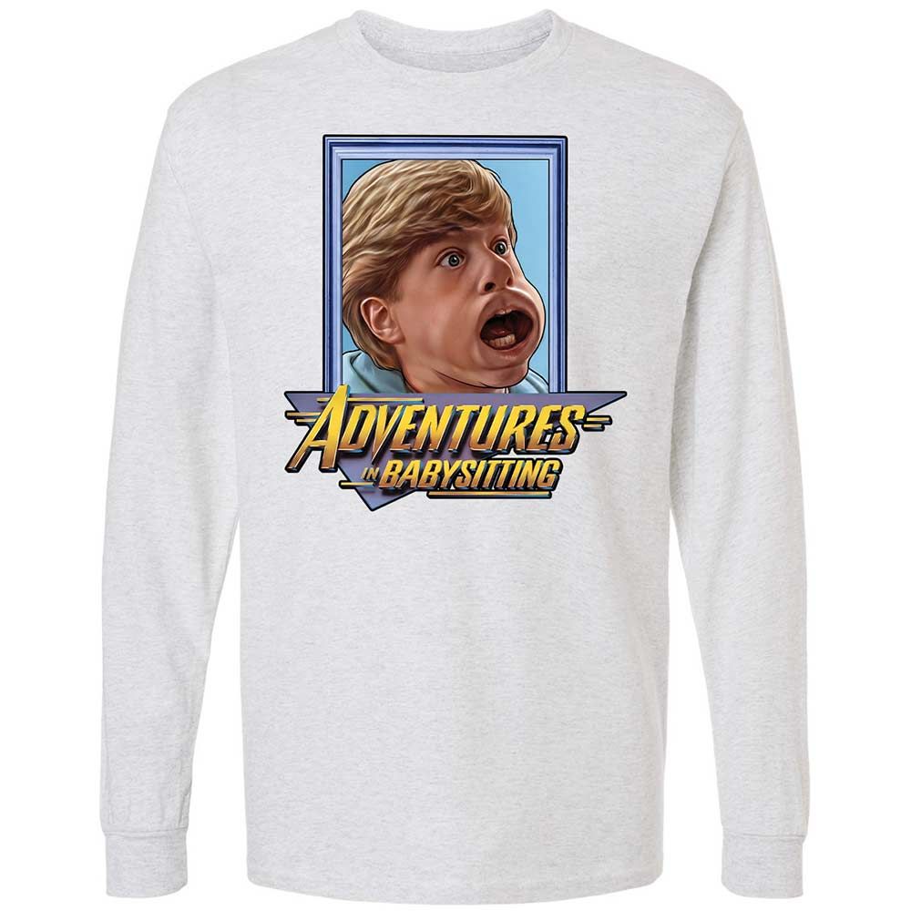 Long Sleeve T-Shirt - SNKEVU59 - Ash - 14