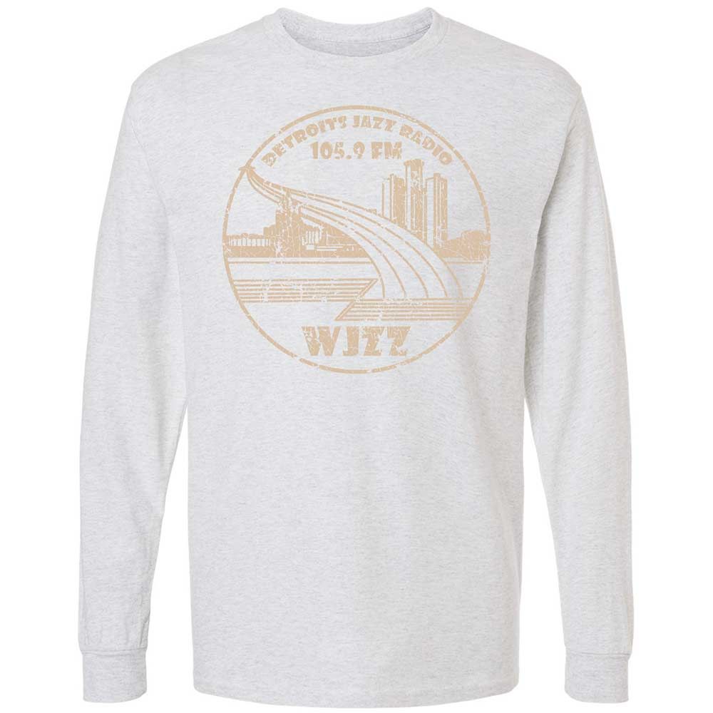Long Sleeve T-Shirt - ZJ4C6XZJ - Ash - 14