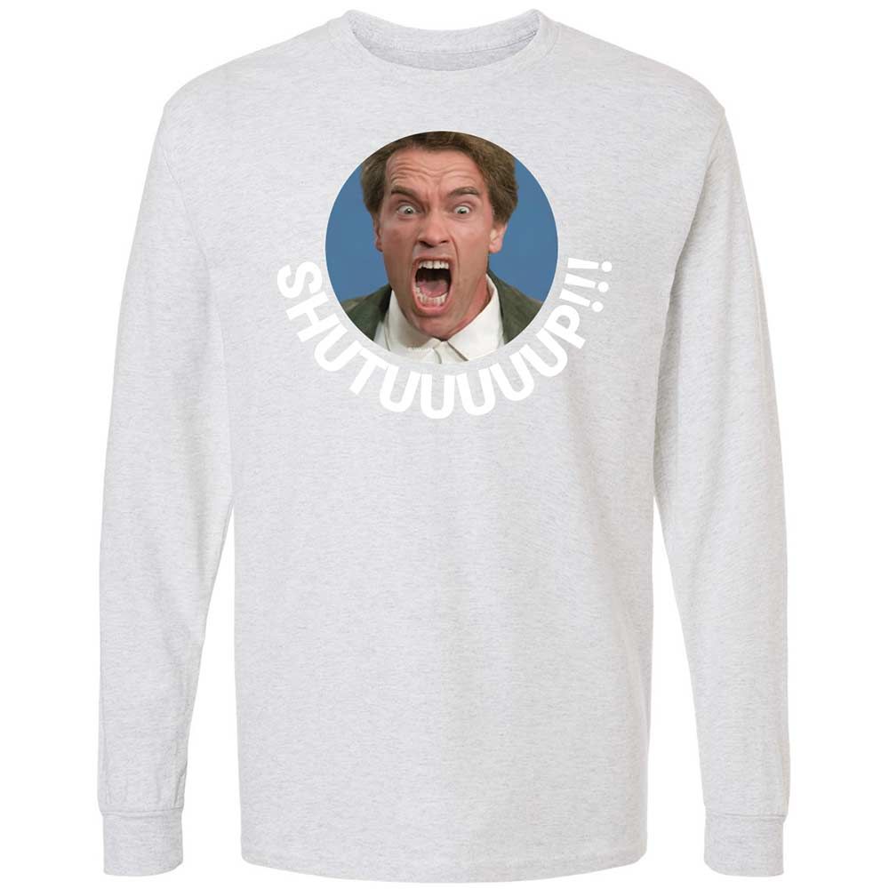 Long Sleeve T-Shirt - 57V9HE4Q - Ash - 14