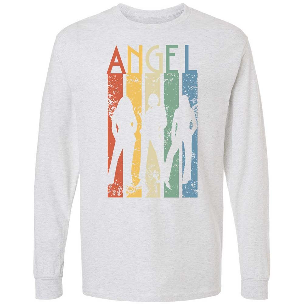 Long Sleeve T-Shirt - WJ6KZSRD - Ash - 14