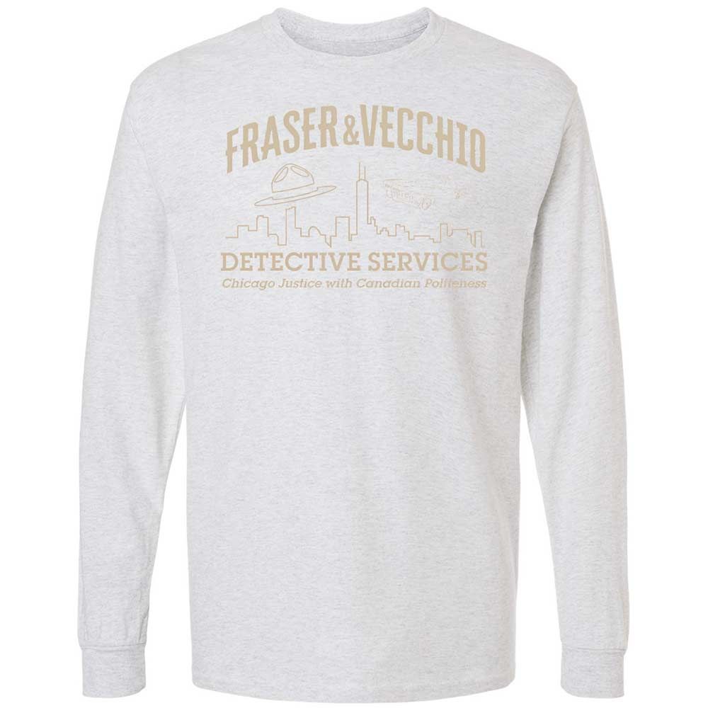 Long Sleeve T-Shirt - BT3T6F7K - Ash - 14
