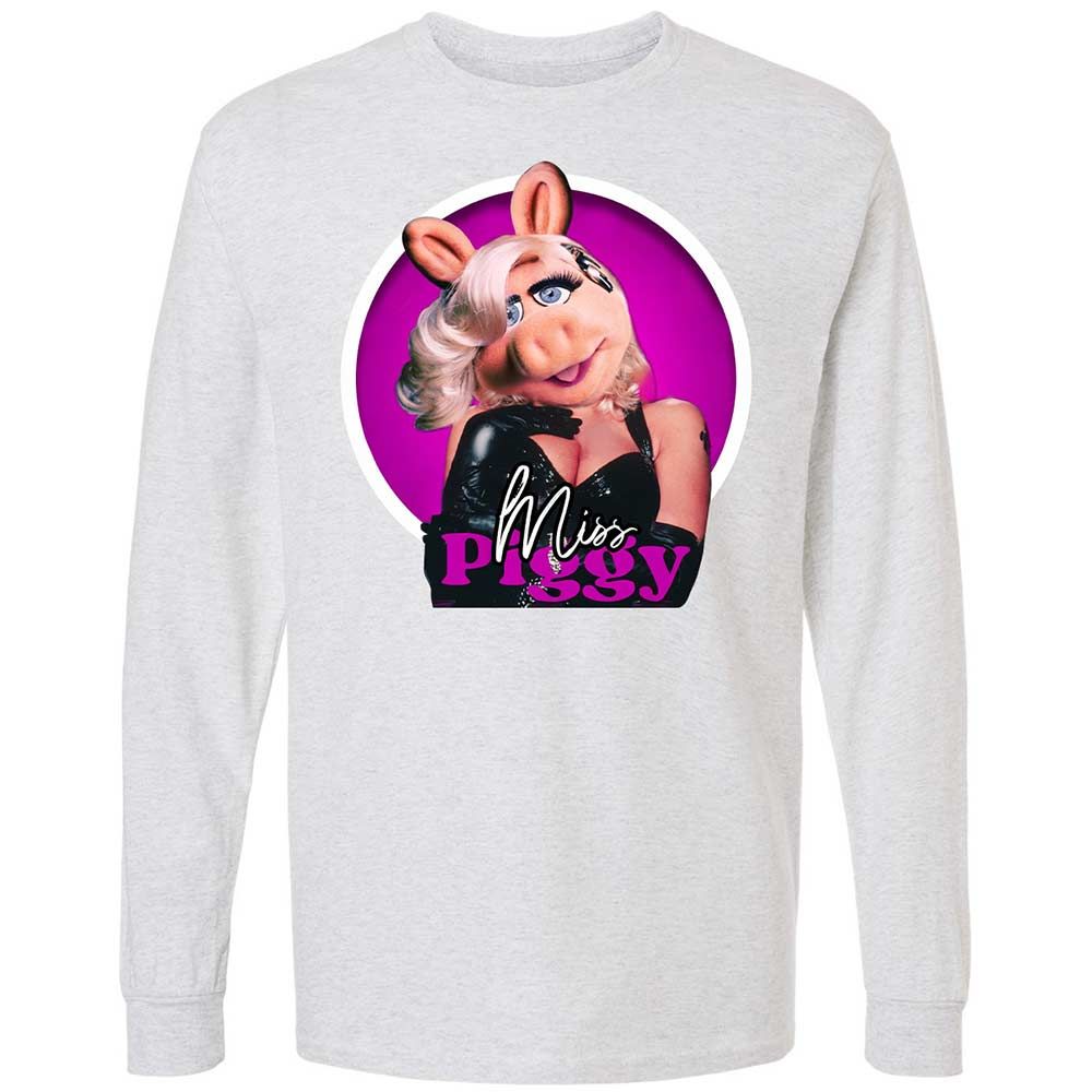 Long Sleeve T-Shirt - F3UJ74RA - Ash - 14