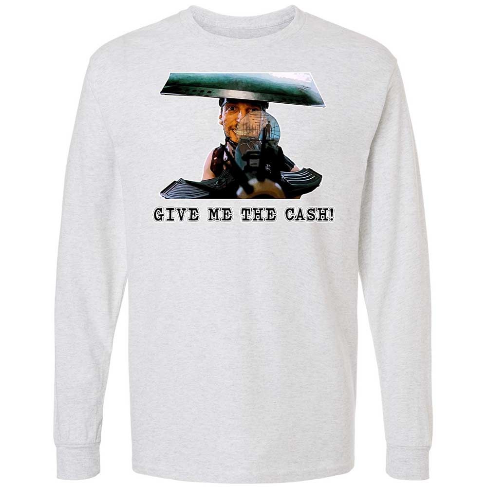 Long Sleeve T-Shirt - K4WZTWV1 - Ash - 14