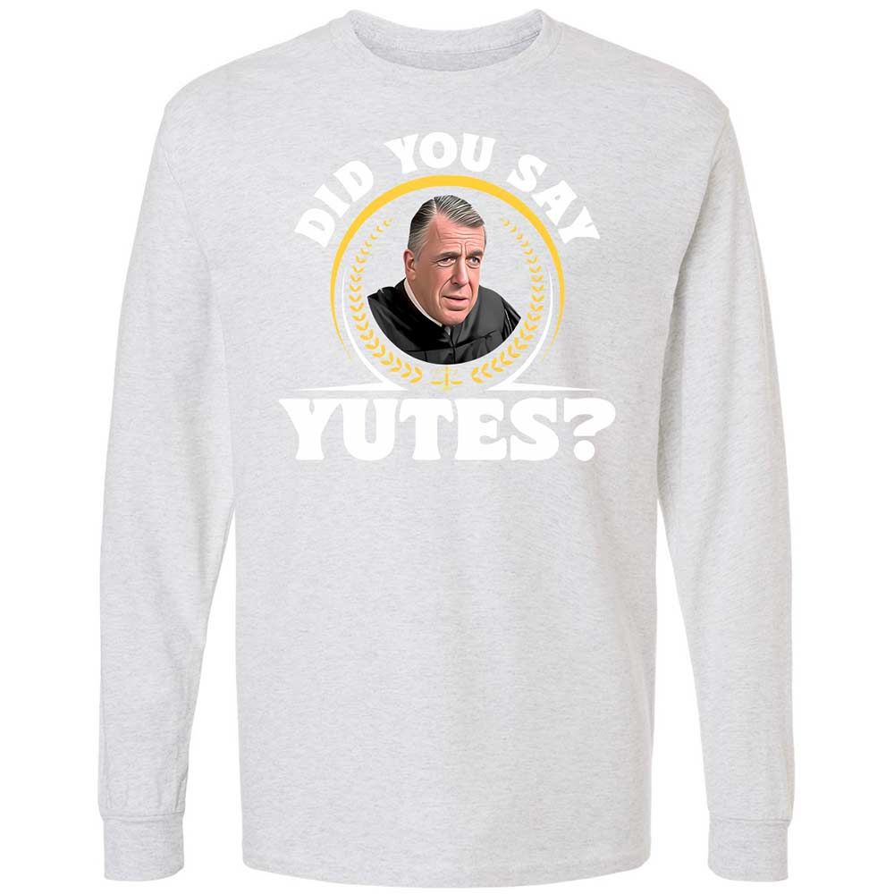 Long Sleeve T-Shirt - 3EUEJFXU - Ash - 14