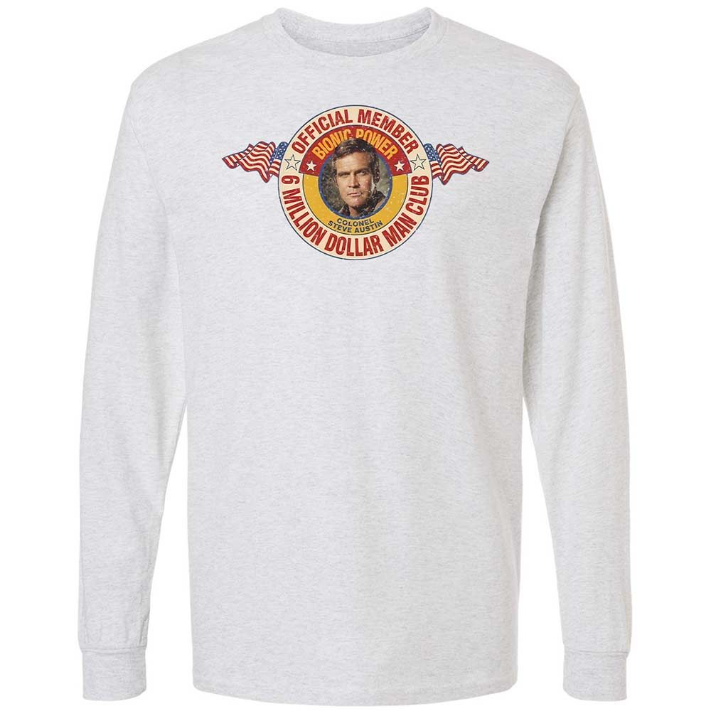 Long Sleeve T-Shirt - D1VGR2YN - Ash - 14