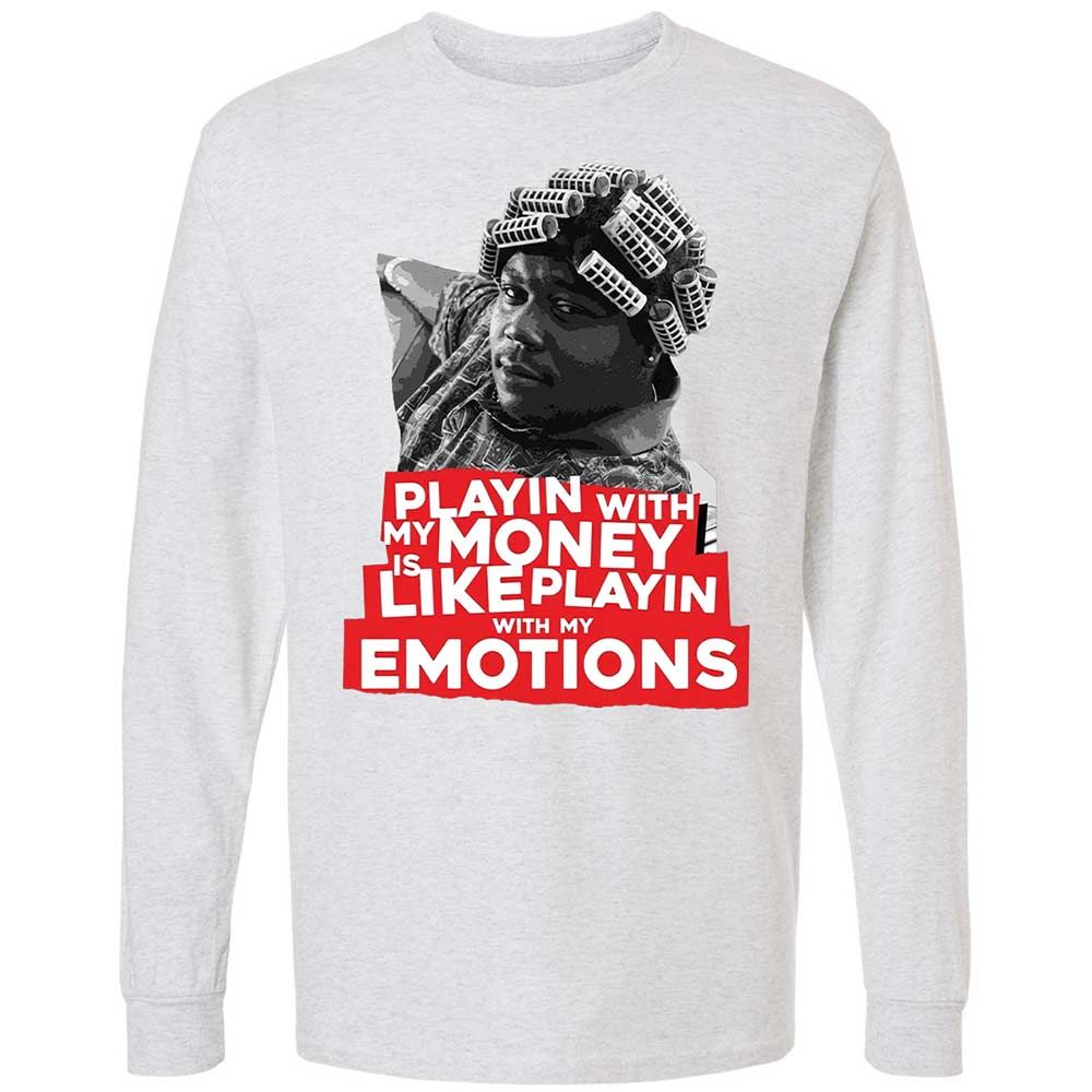 Long Sleeve T-Shirt - KHZG4EAD - Ash - 14