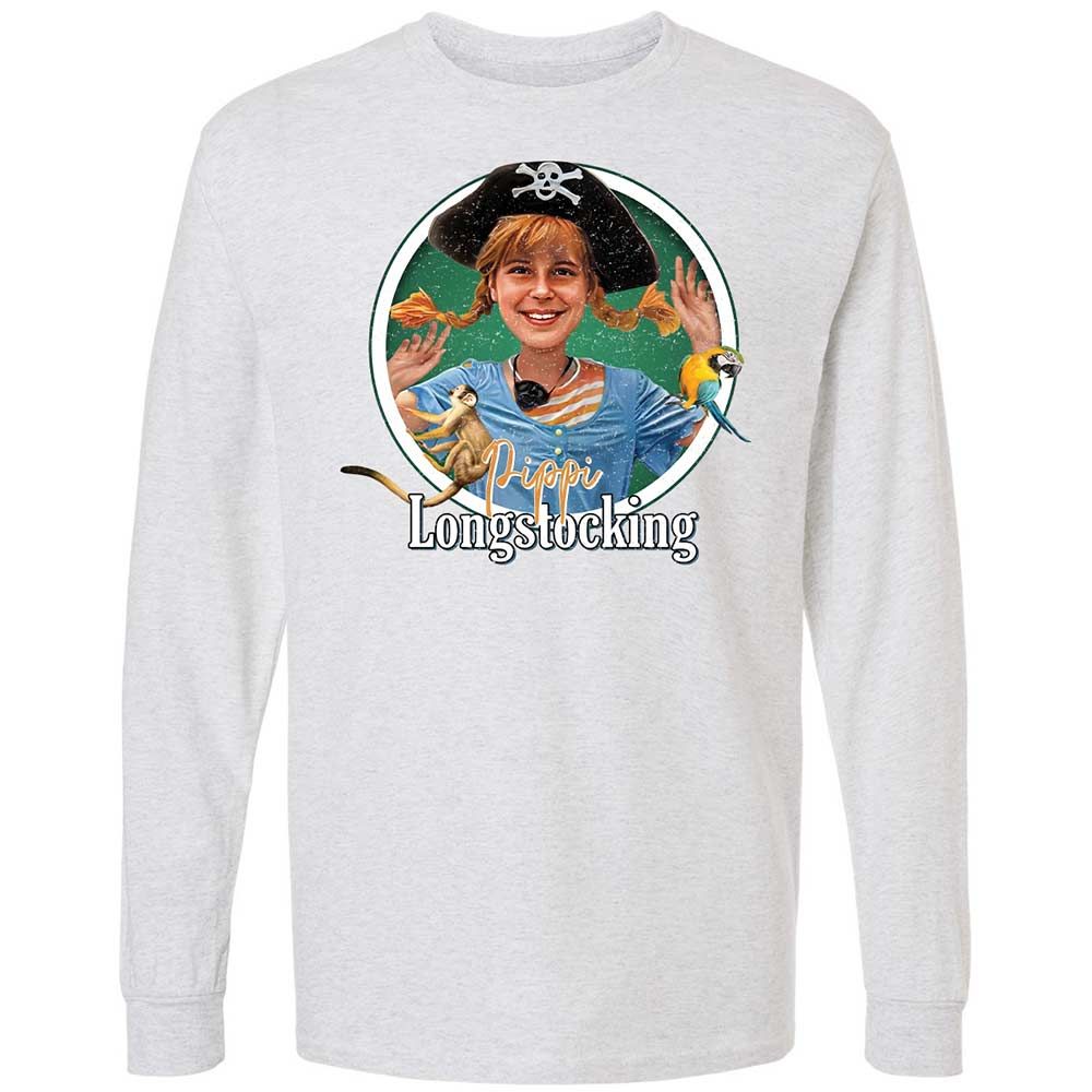Long Sleeve T-Shirt - QUQ1PT24 - Ash - 14