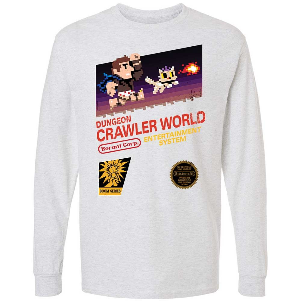 Long Sleeve T-Shirt - LTRKDG7Y - Ash - 14