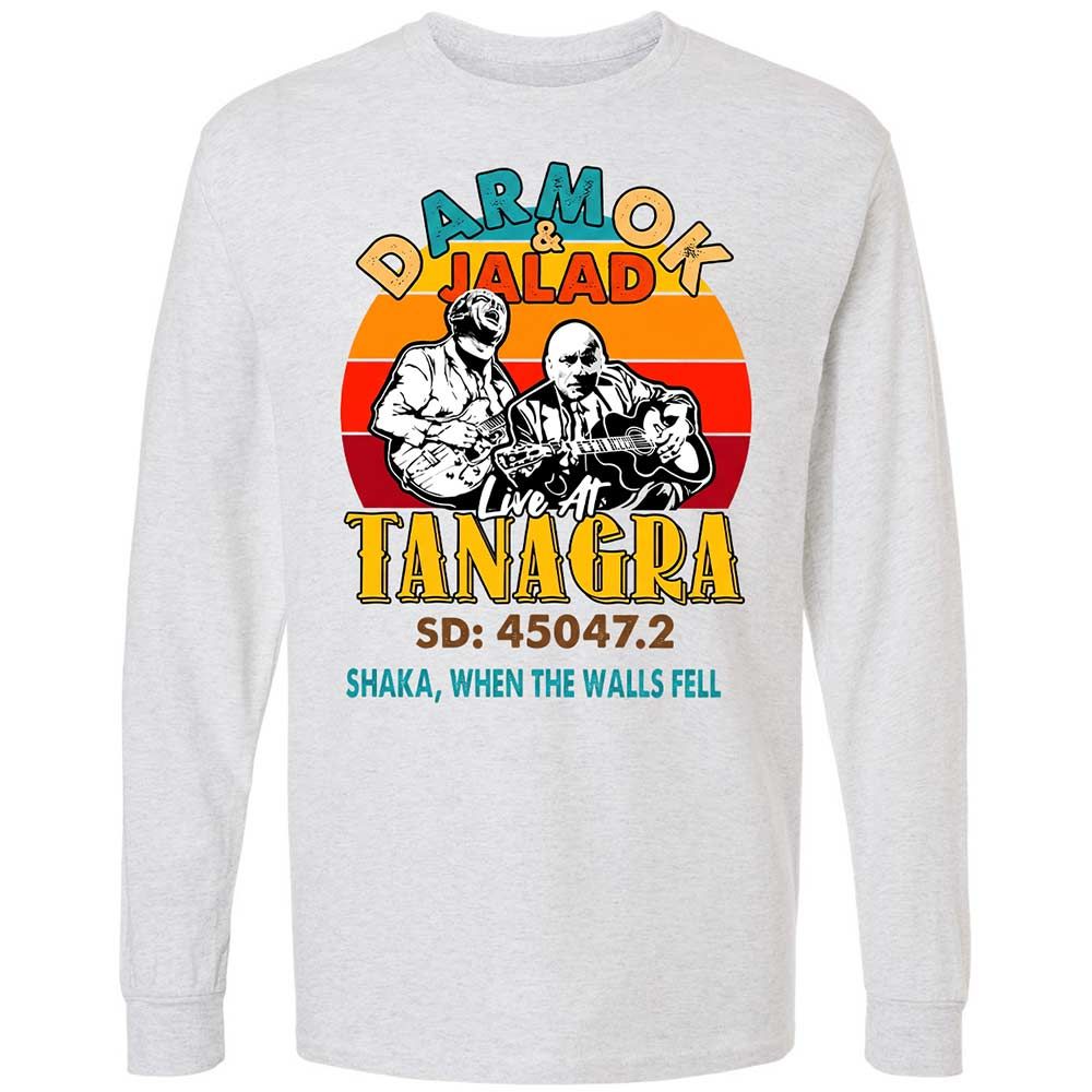 Long Sleeve T-Shirt - 4LH6RP1F - Ash - 14