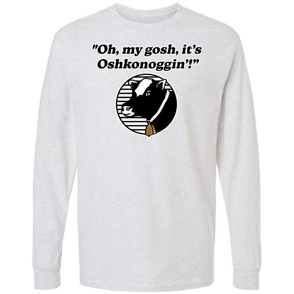 Long Sleeve T-Shirt - CGD6URKM - Ash - 14