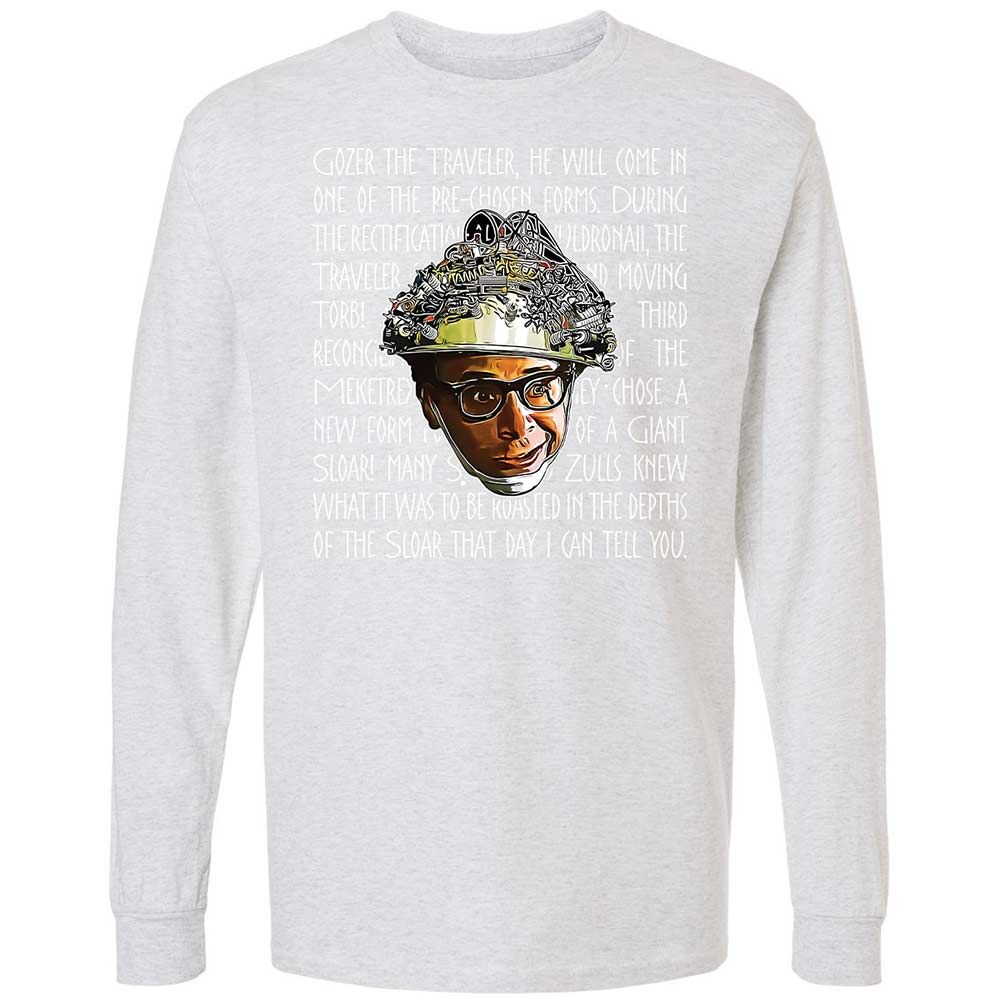 Long Sleeve T-Shirt - MBR528GN - Ash - 14