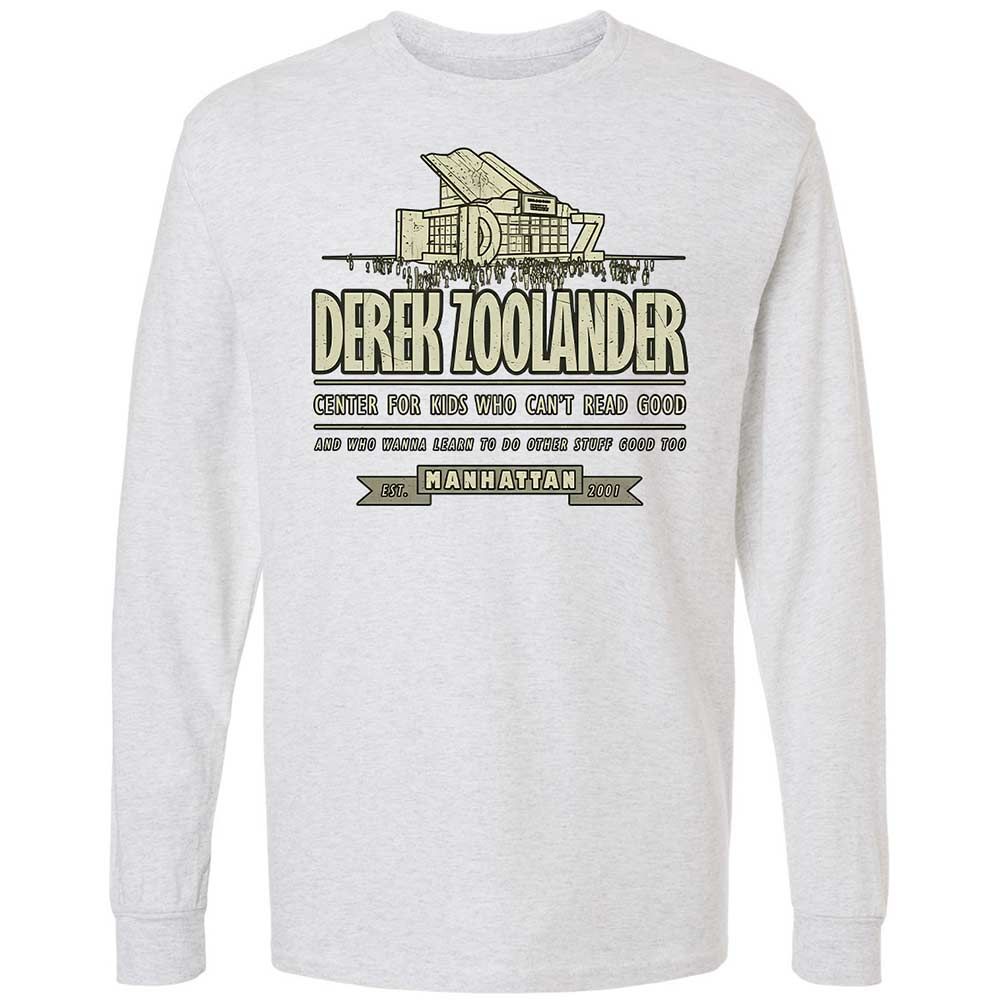 Long Sleeve T-Shirt - 5X8EHEZW - Ash - 14