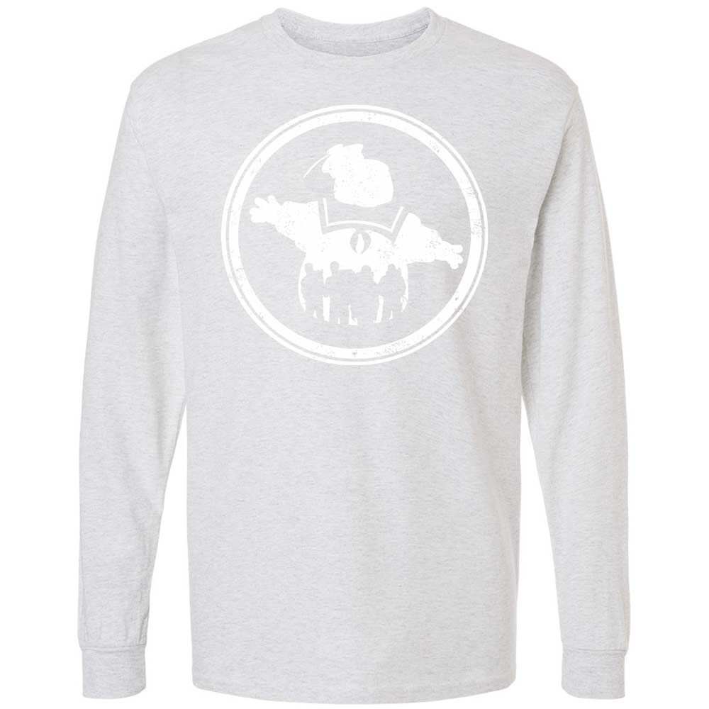 Long Sleeve T-Shirt - 8FBY46AY - Ash - 14