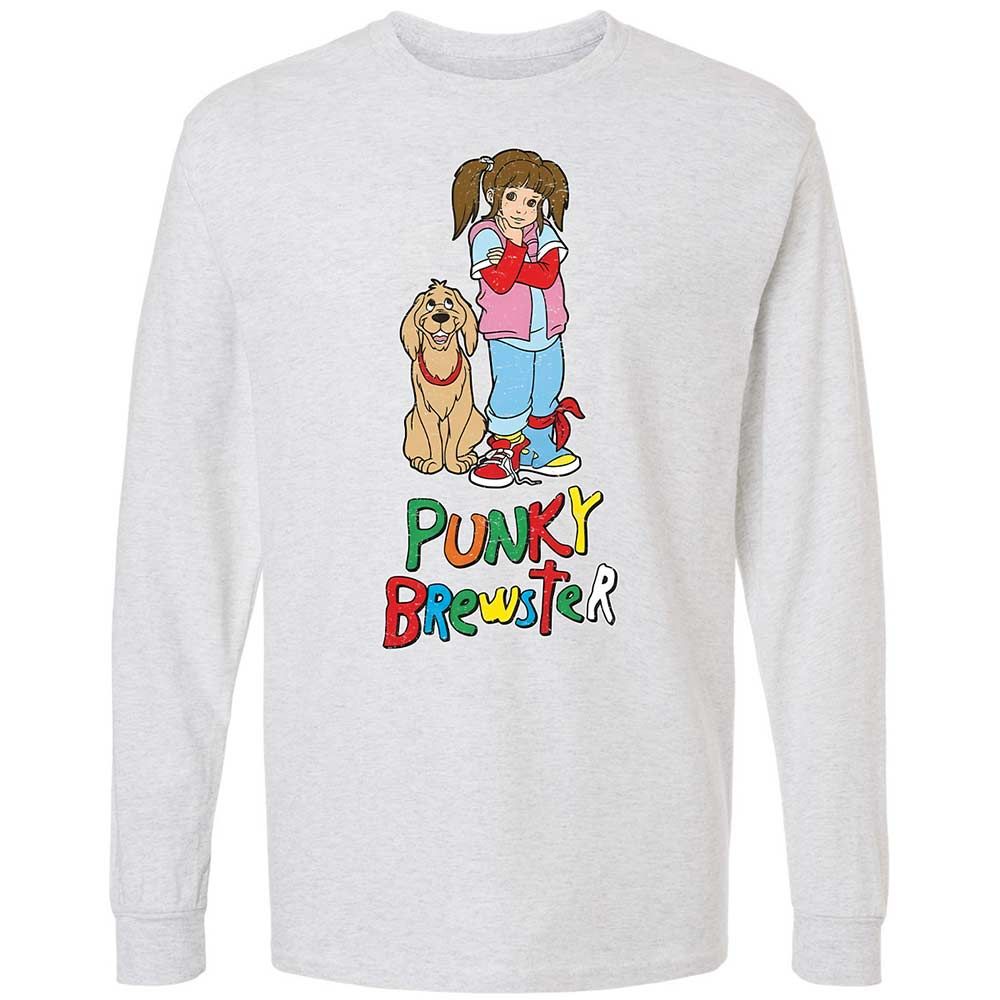 Long Sleeve T-Shirt - 5BE1N8R9 - Ash - 14