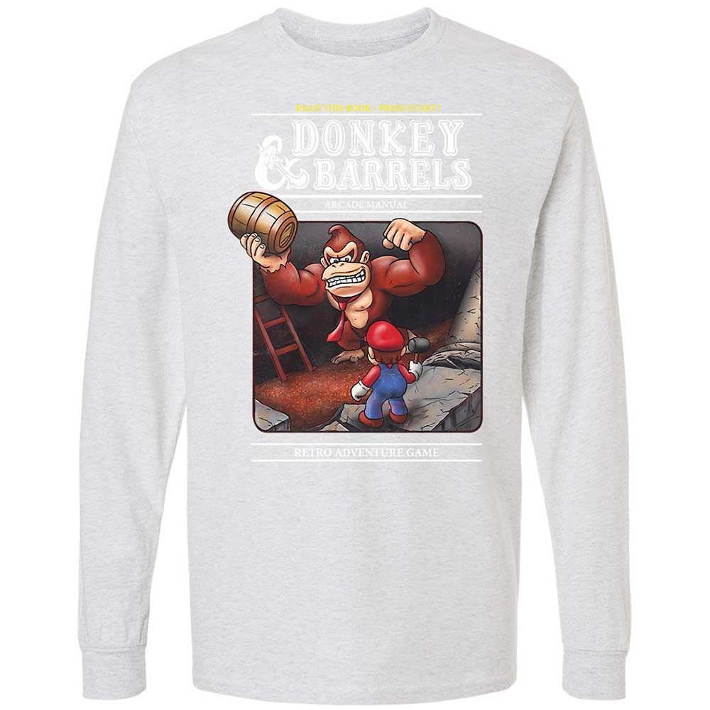 Long Sleeve T-Shirt - CQ2WCYV3 - Ash - 14
