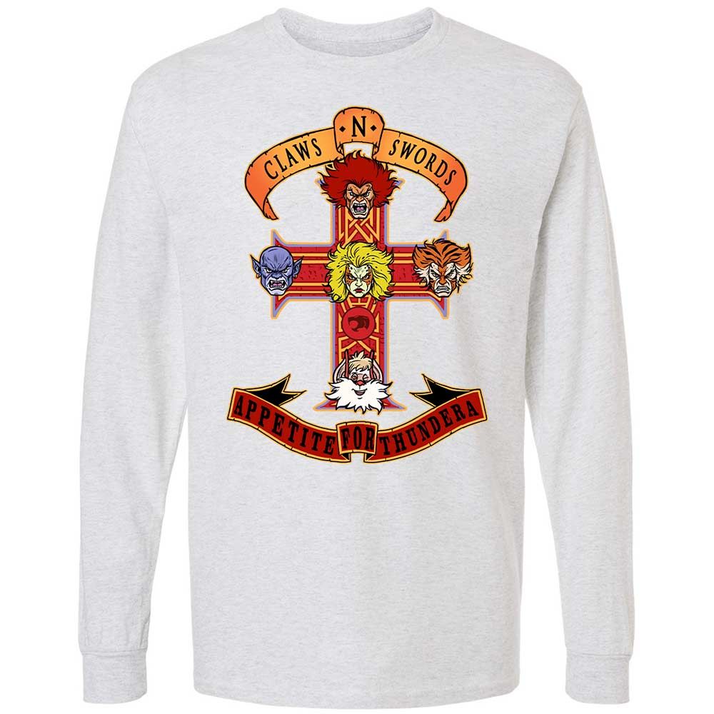 Long Sleeve T-Shirt - HYSDNGJ1 - Ash - 14