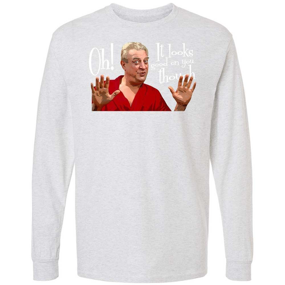 Long Sleeve T-Shirt - D6C91HF5 - Ash - 14
