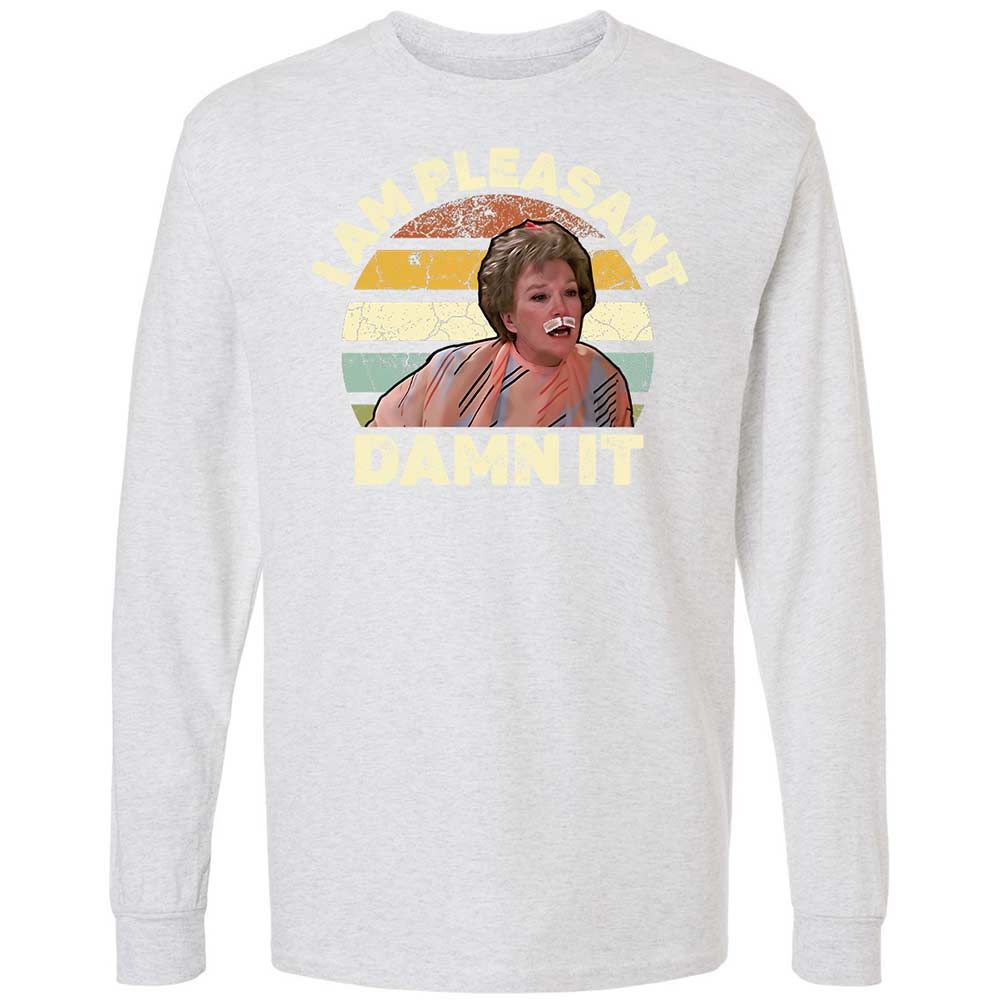 Long Sleeve T-Shirt - RRKHJFH3 - Ash - 14