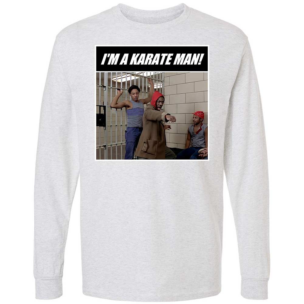 Long Sleeve T-Shirt - 3UV2EK5N - Ash - 14