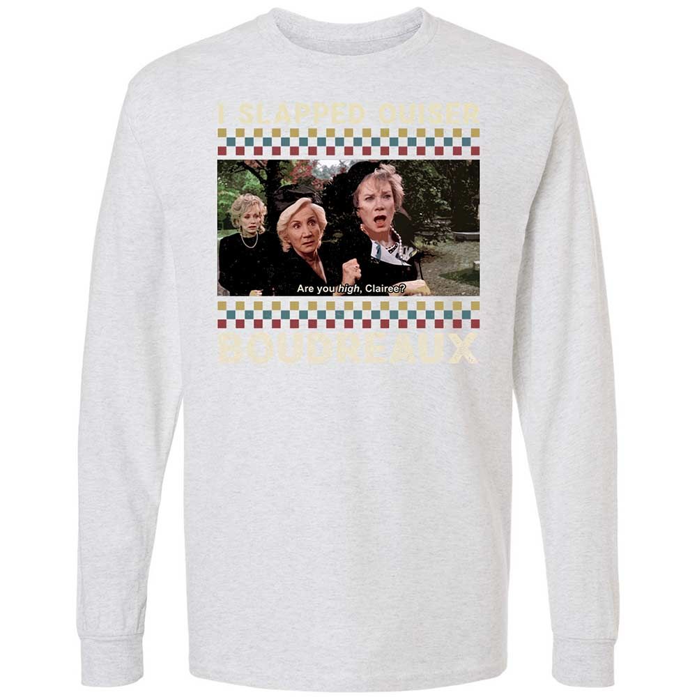 Long Sleeve T-Shirt - QGPGYD3D - Ash - 14