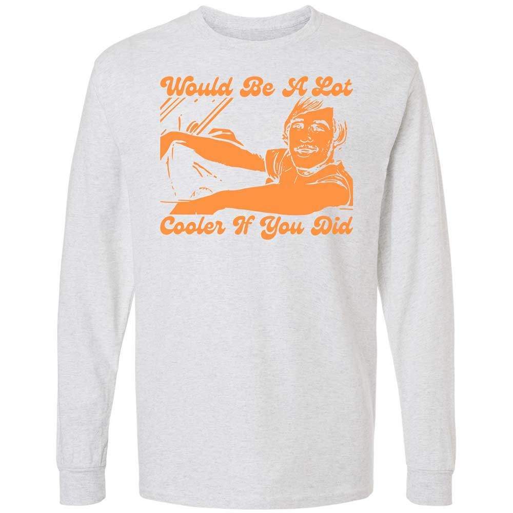 Long Sleeve T-Shirt - TLS1JTBV - Ash - 14