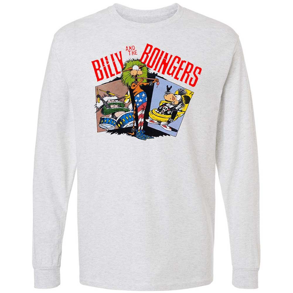 Long Sleeve T-Shirt - BY9T3K3G - Ash - 14