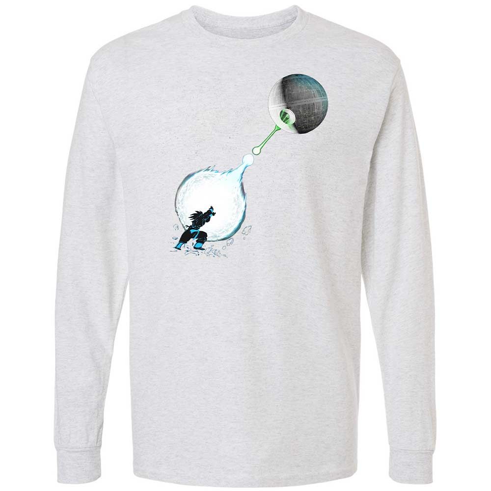 Long Sleeve T-Shirt - LZ1CFLNL - Ash - 14