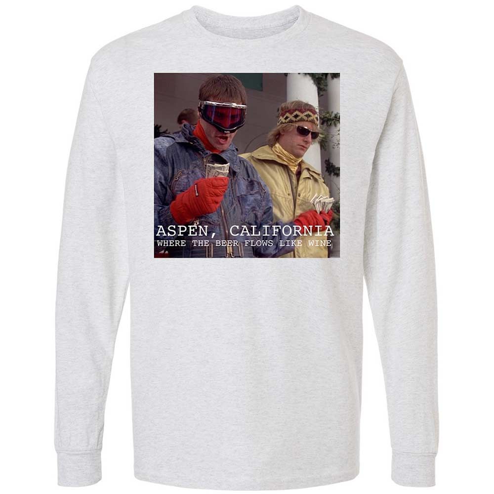 Long Sleeve T-Shirt - 8NG5ZDS5 - Ash - 14