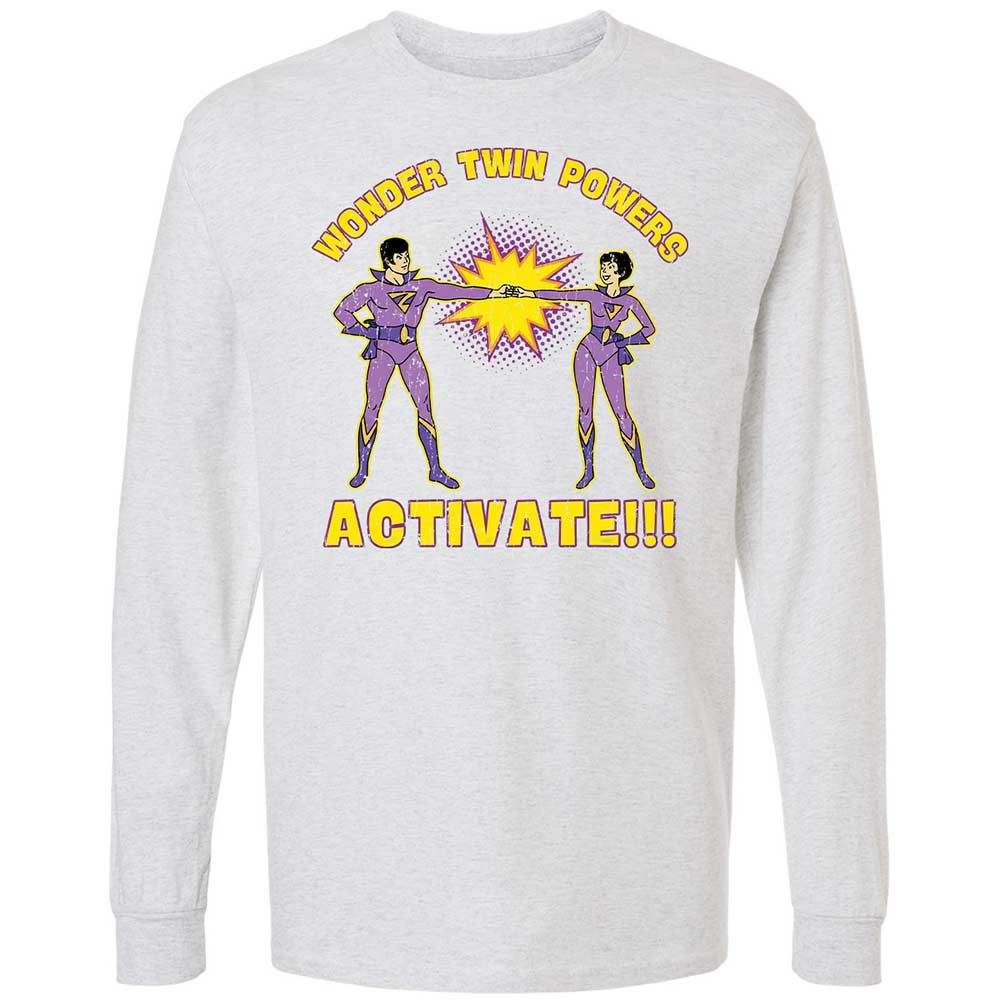 Long Sleeve T-Shirt - WC58D6PH - Ash - 14