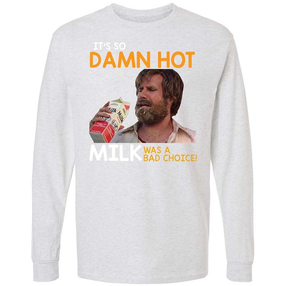 Long Sleeve T-Shirt - Y6UF8TA1 - Ash - 14