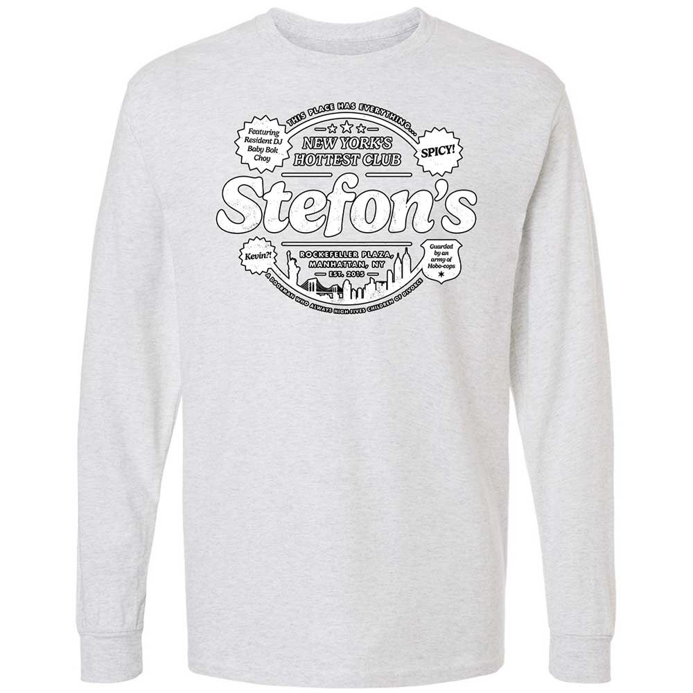 Long Sleeve T-Shirt - GGDXEYV4 - Ash - 14