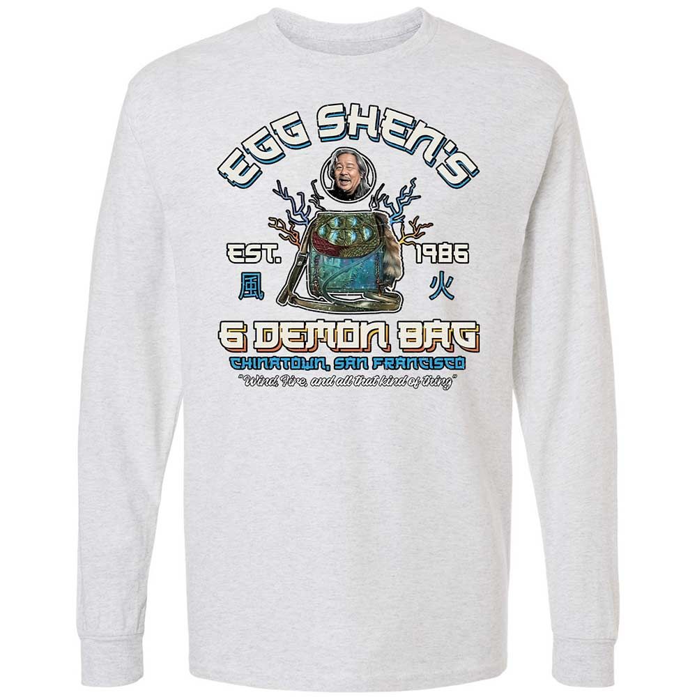 Long Sleeve T-Shirt - L7Y5AYUN - Ash - 14