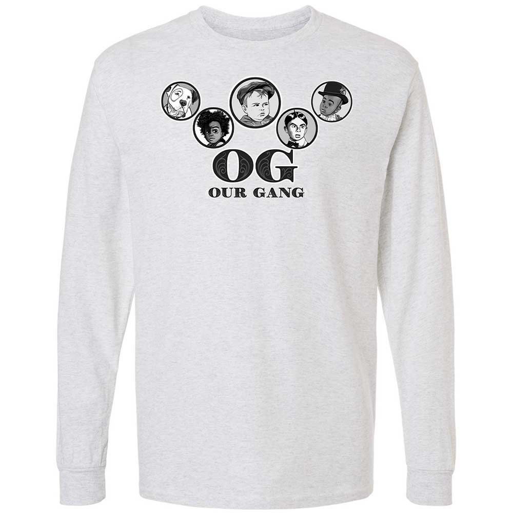 Long Sleeve T-Shirt - GJD3BQGJ - Ash - 14
