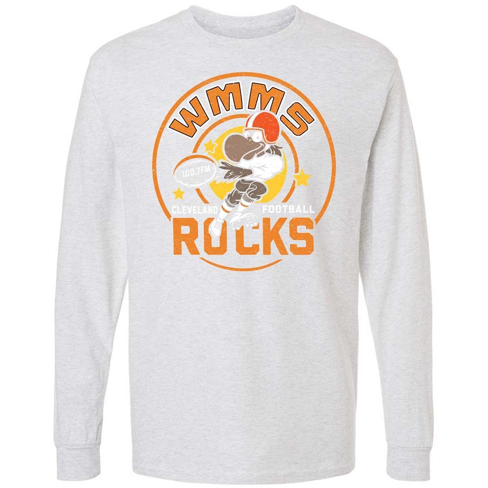 Long Sleeve T-Shirt - M9JP6QXM - Ash - 14