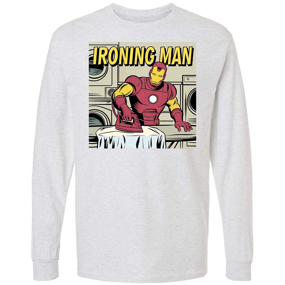 Long Sleeve T-Shirt - K3WA88BM - Ash - 14