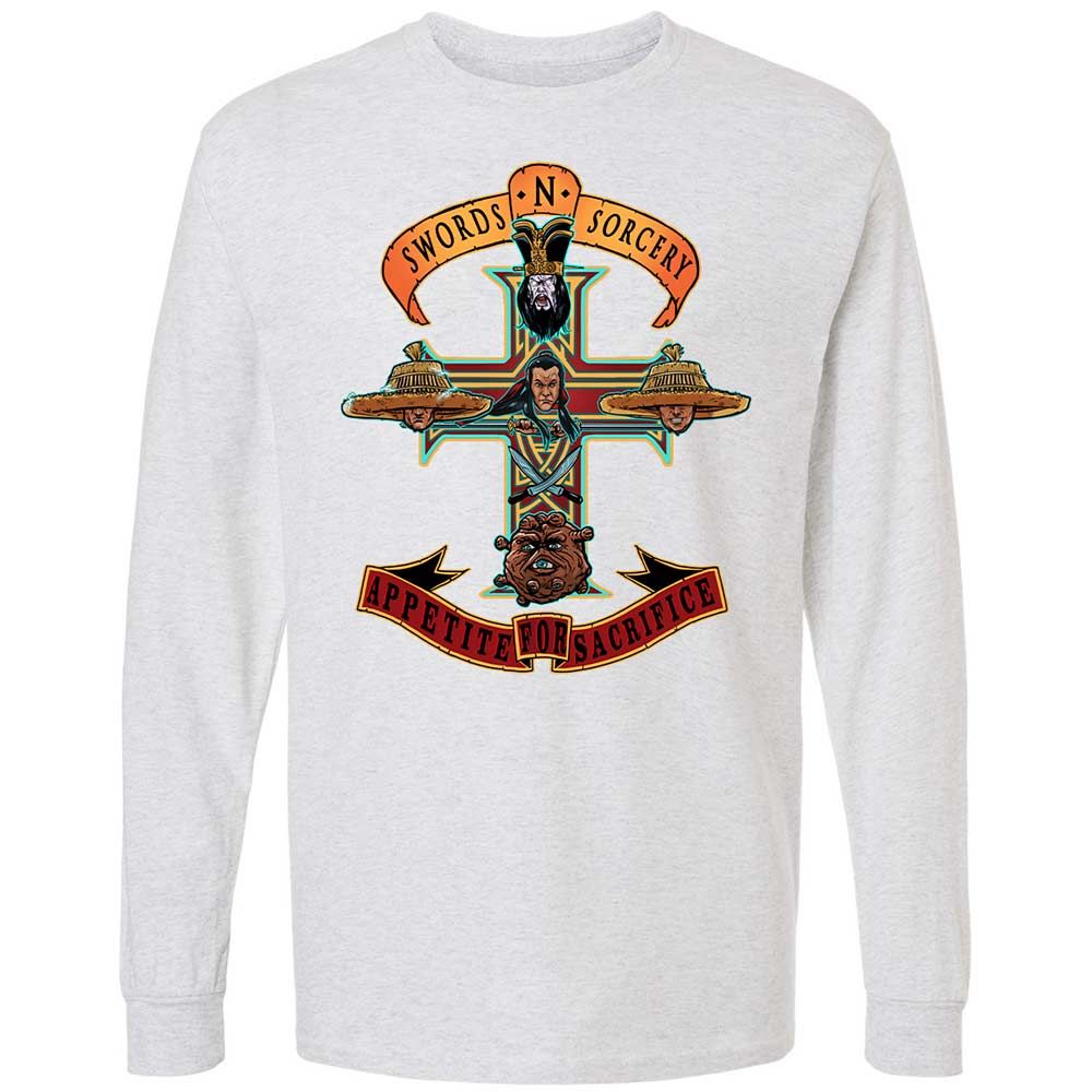 Long Sleeve T-Shirt - HTFCZABX - Ash - 14