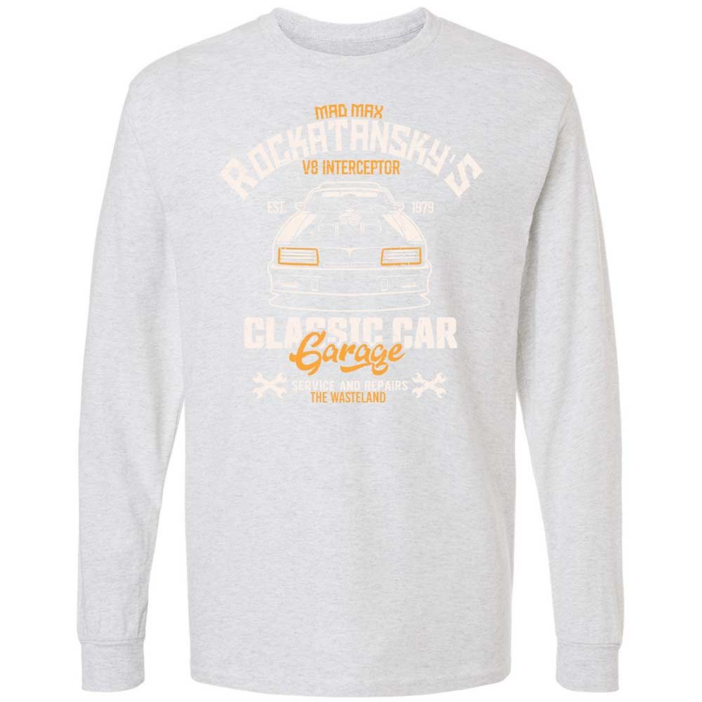 Long Sleeve T-Shirt - 4VMRT11Y - Ash - 14