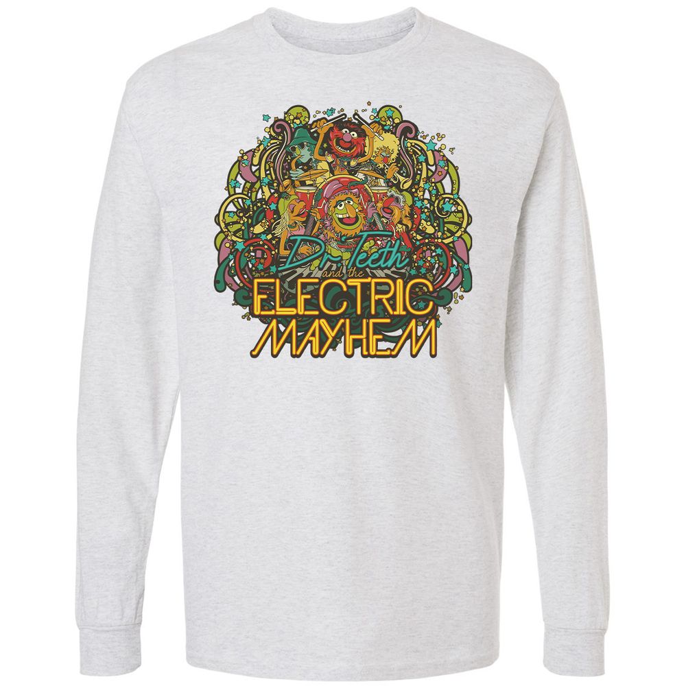 Long Sleeve T-Shirt - TXBY1LZ6 - Ash - 14
