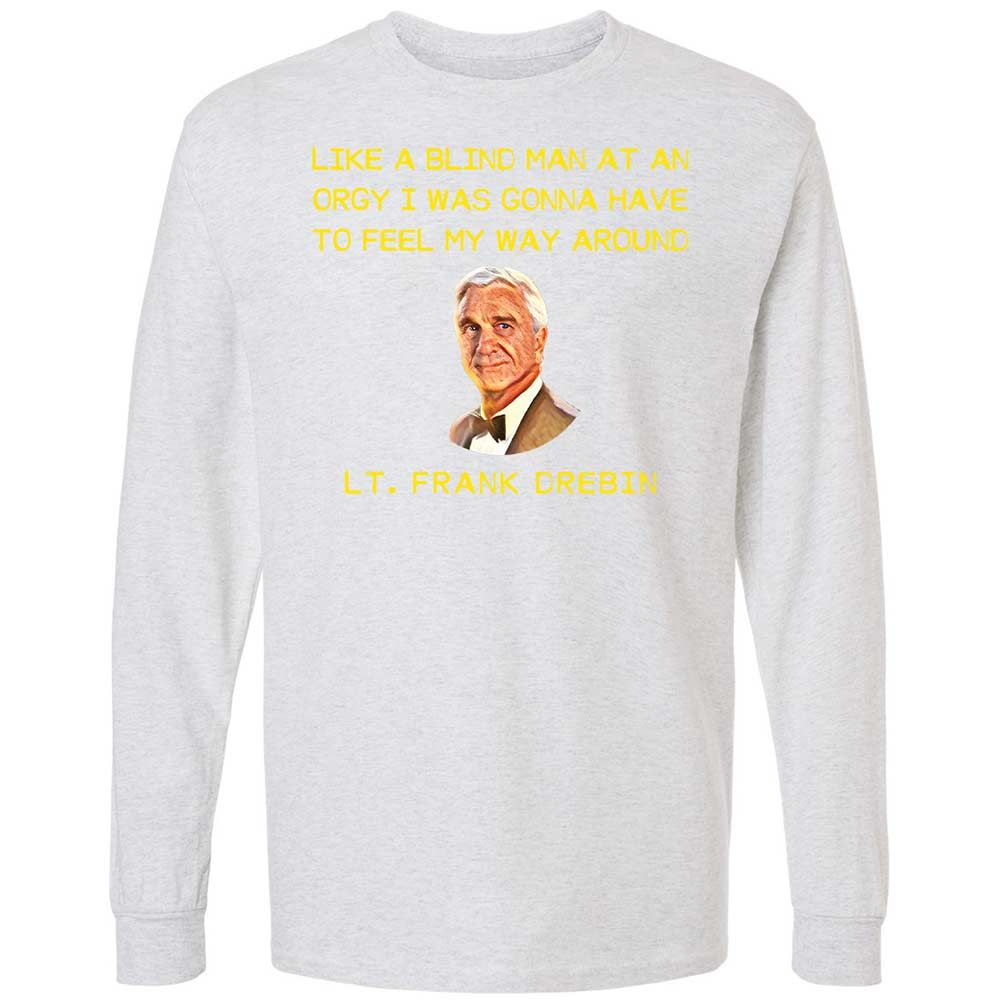 Long Sleeve T-Shirt - ZRSRUVUD - Ash - 14
