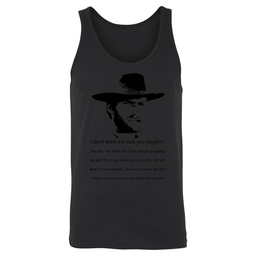 Clint Eastwood Mule Quote - Black - 14