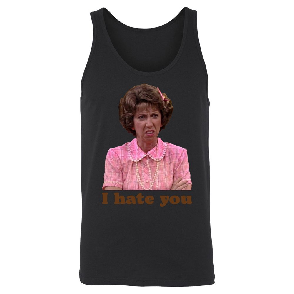 Unisex Jersey Tank - QXQ1QKDW - Black - 14