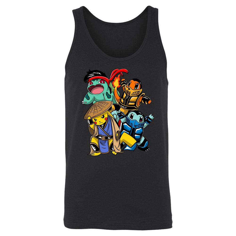 Unisex Jersey Tank - D66LCN8D - Black - 14