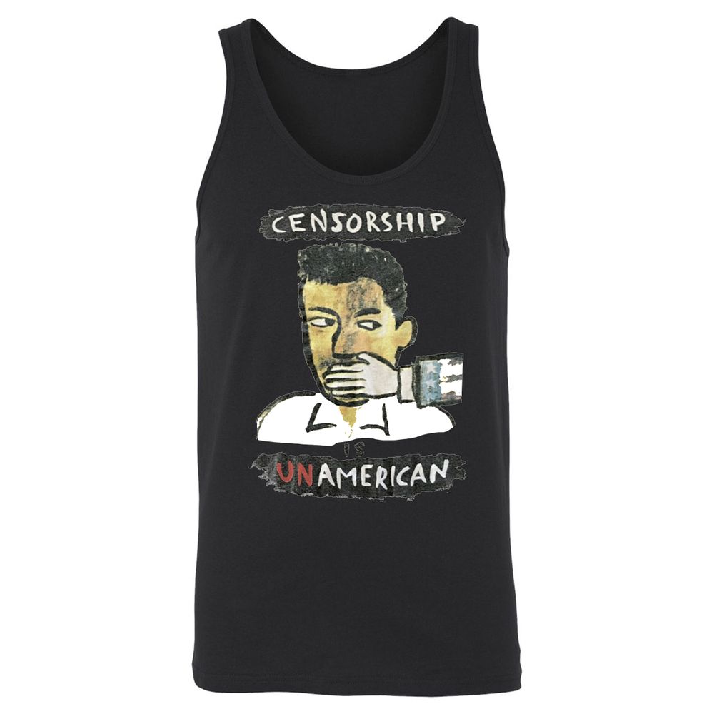 Censorship is Unamerican - Black - 14