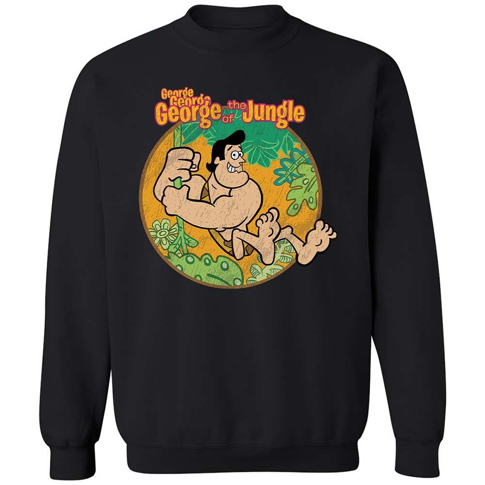 Classic Unisex Sweatshirt - SR3AWW8F - Black - 14