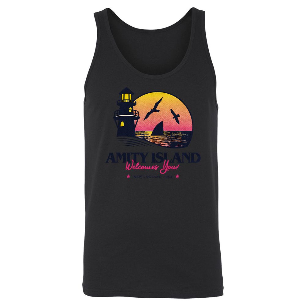 Unisex Jersey Tank - KNF8EM6N - Black - 14