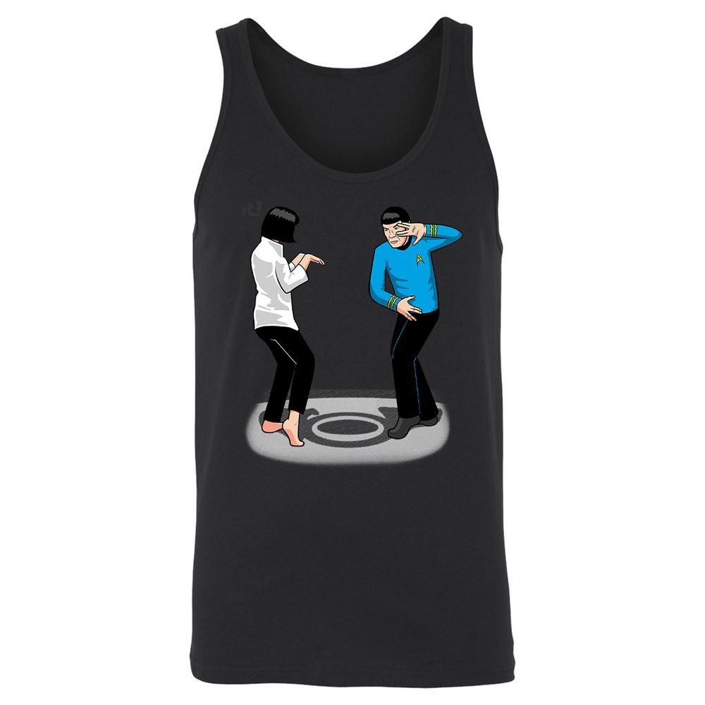 Unisex Jersey Tank - THV4USNG - Black - 14